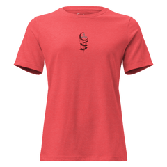 Lilith’s Embrace Embroidered Women's Fitted Shirt - Satanme