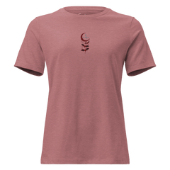 Lilith’s Embrace Embroidered Women's Fitted Shirt - Satanme