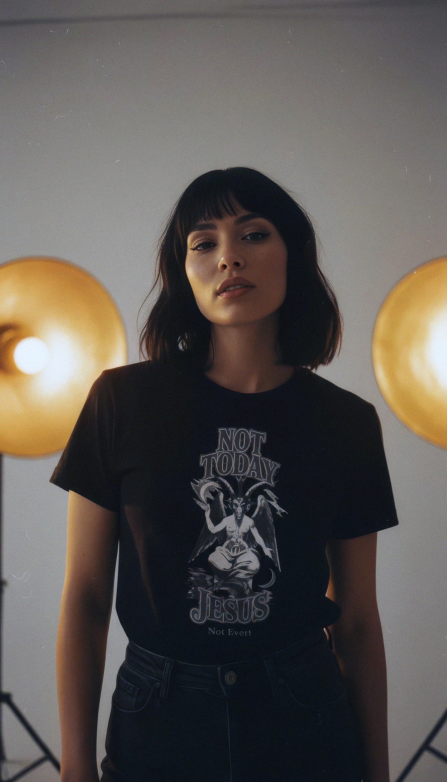 Not Today, Jesus. Not Ever! Shirt - Satanme