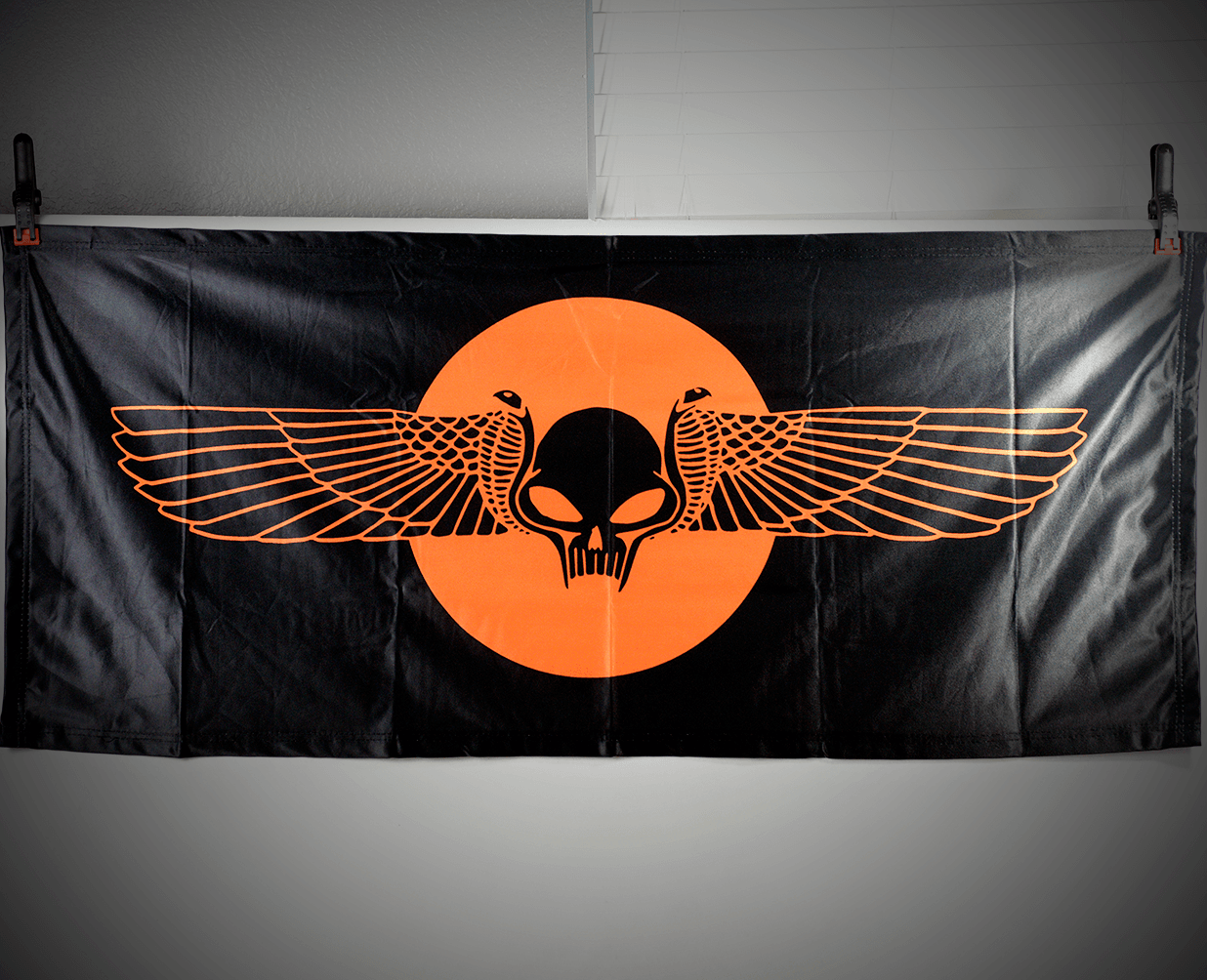 ToV Winged Skull Wall Banner - Satanme