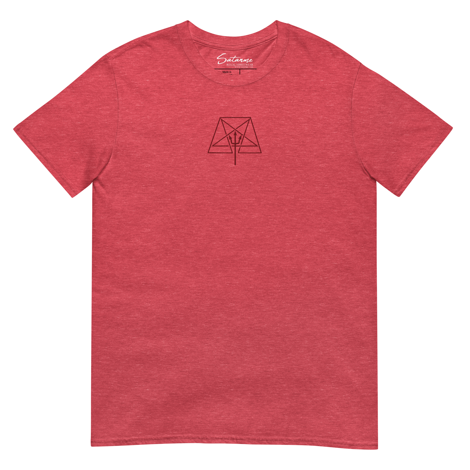 Order of the Trapezoid Embroidered Shirt - Satanme