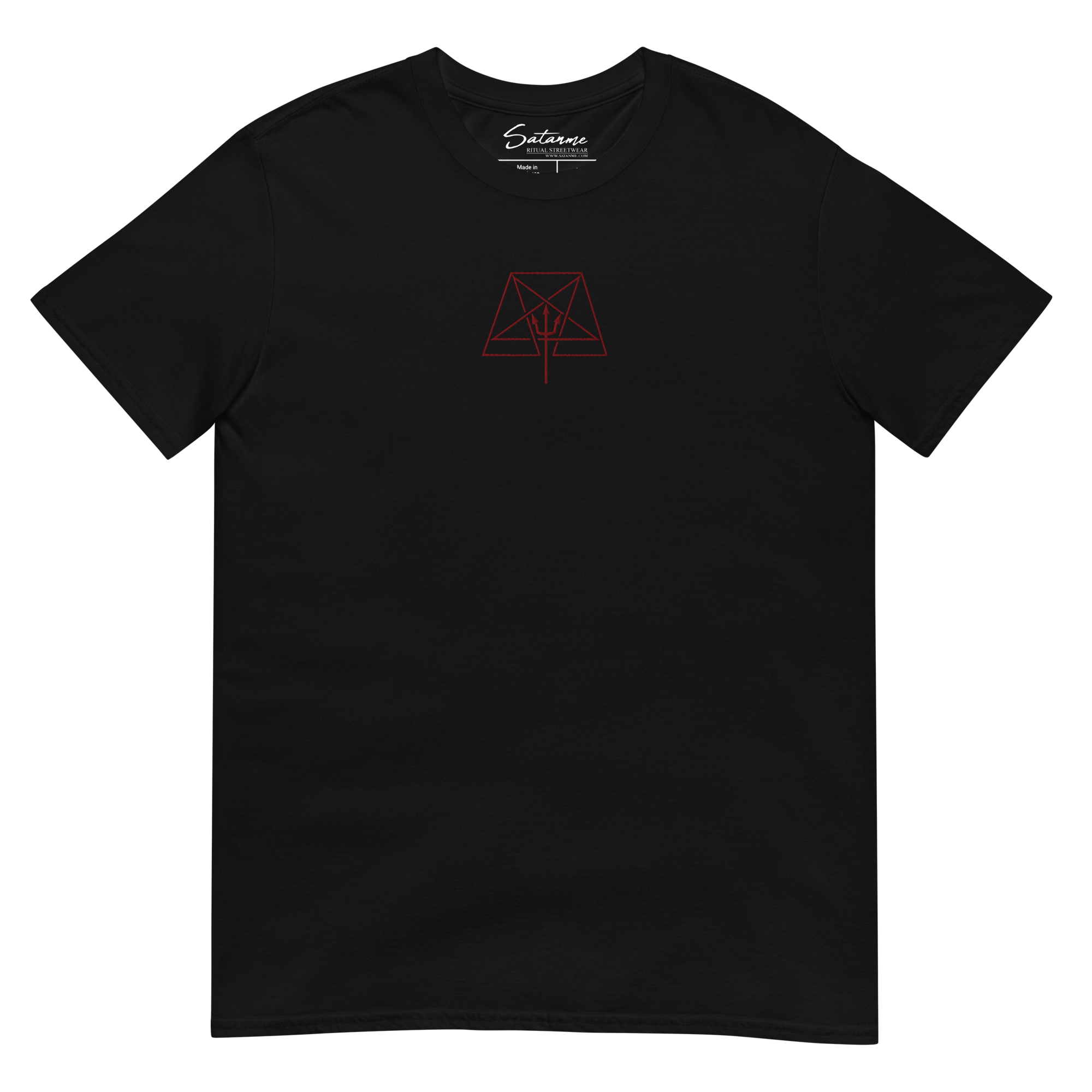 Order of the Trapezoid Embroidered Shirt - Satanme