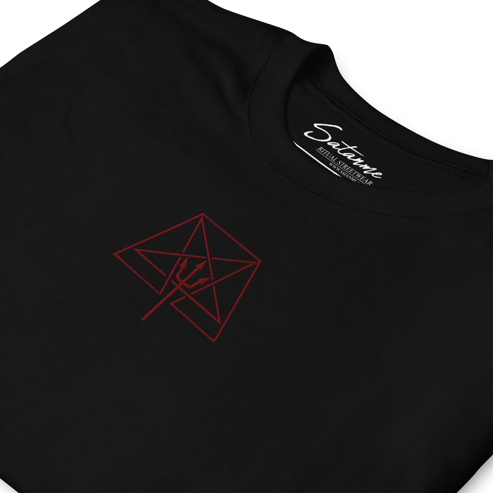 Order of the Trapezoid Embroidered Shirt - Satanme