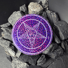Plum Witchery - Chaos Sticker - Satanme