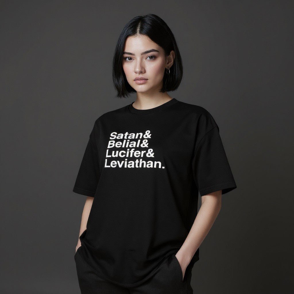 Princes in Helvetica Shirt - Satanme