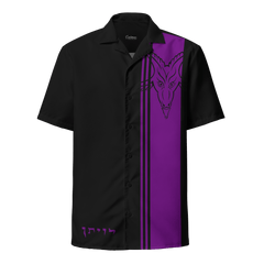 Purple Reign Baphomet Camp Shirt - Satanme