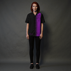 Purple Reign Baphomet Camp Shirt - Satanme