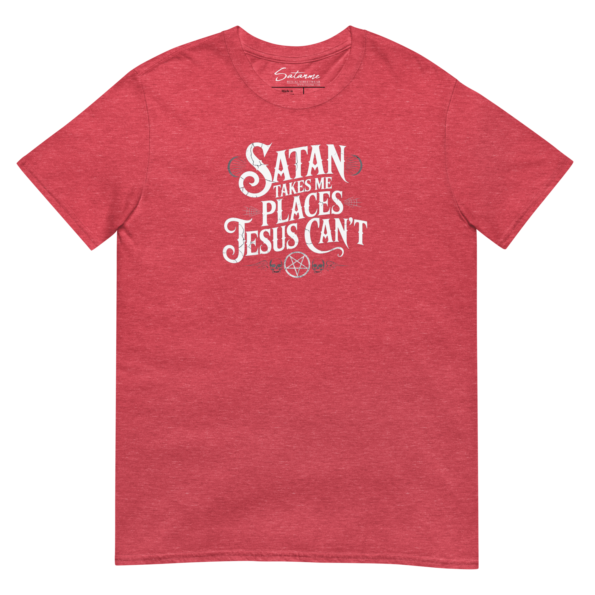 Satan Takes Me Places Shirt - Satanme