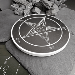 Satanme Ceramic Drink Coasters - Satanme