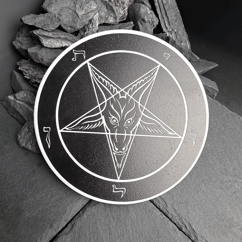 Satanme Ceramic Drink Coasters - Satanme