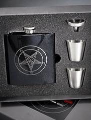 Sigil of Baphomet Flask Set - Satanme