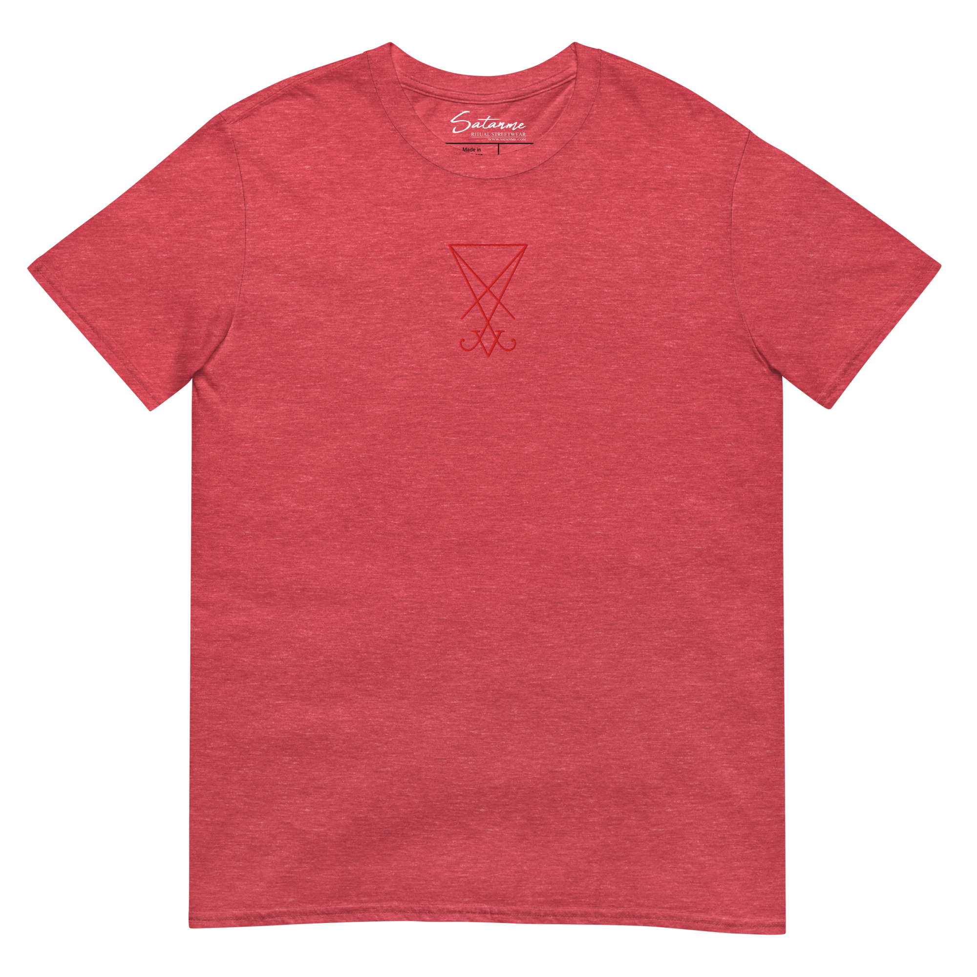 Sigil of Lucifer Embroidered Shirt - Satanme