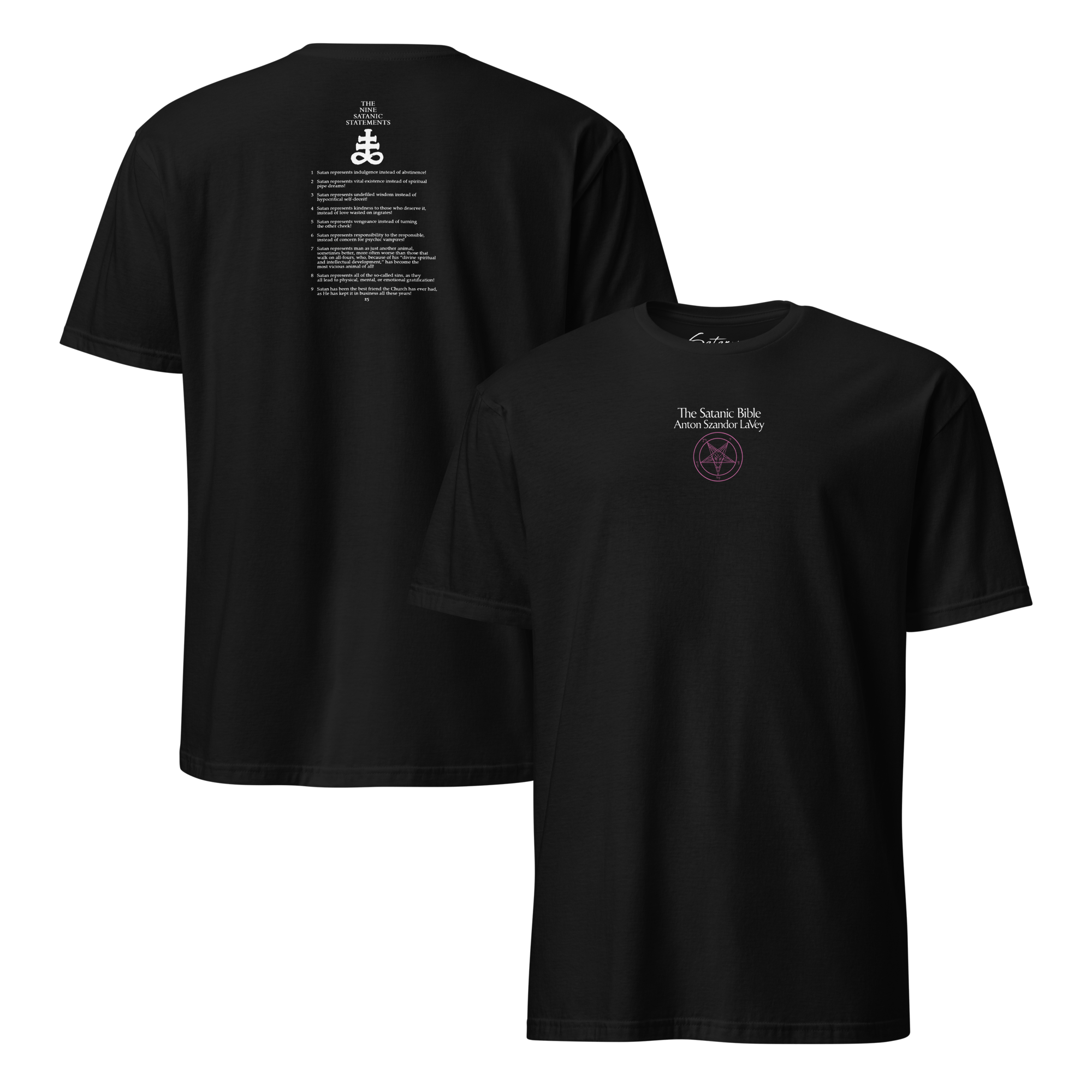 The 9 Satanic Statements Shirt - Satanme