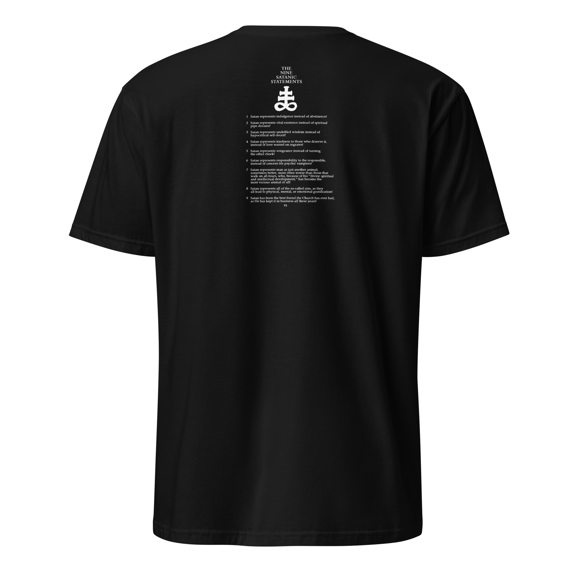 The 9 Satanic Statements Shirt - Satanme