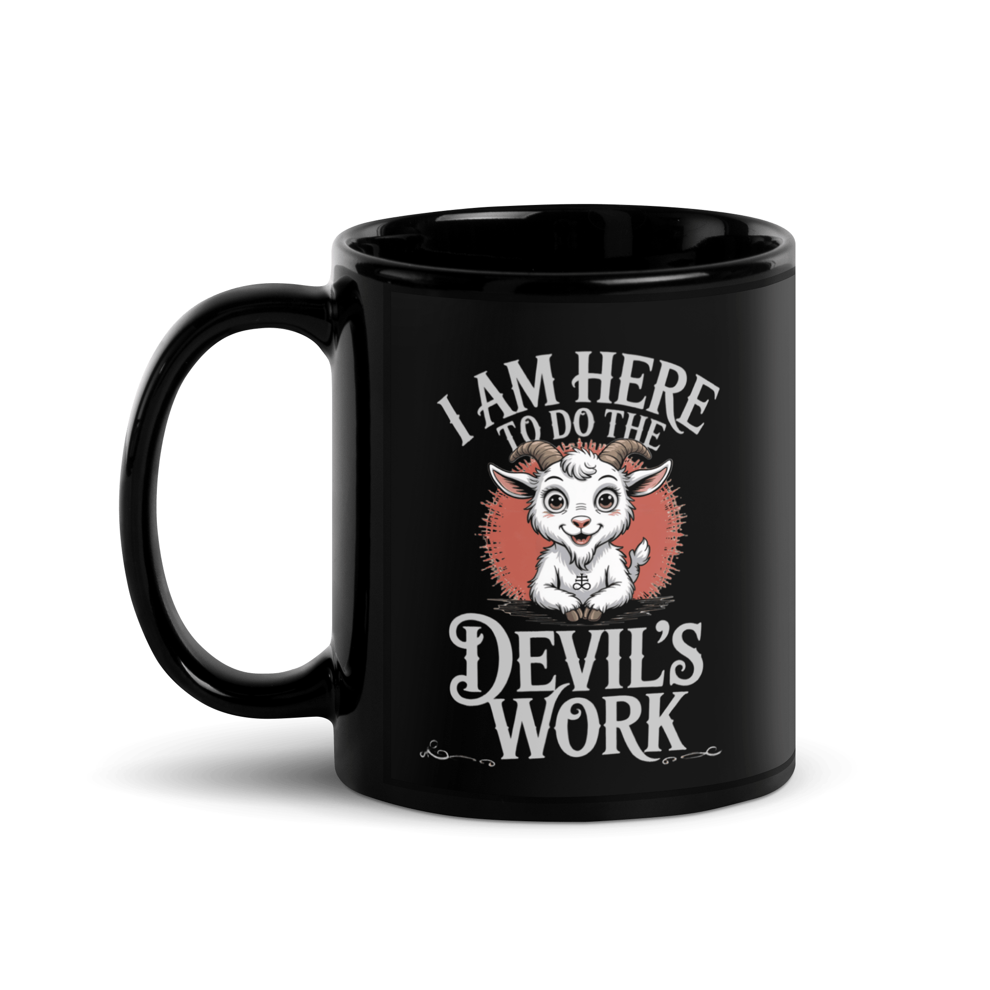 The Devil's Work Coffee Mug - Satanme