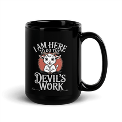The Devil's Work Coffee Mug - Satanme