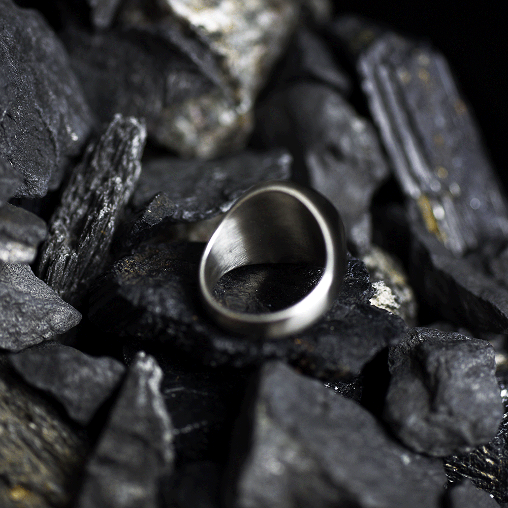 The Ghost Baphomet Ring - Satanme