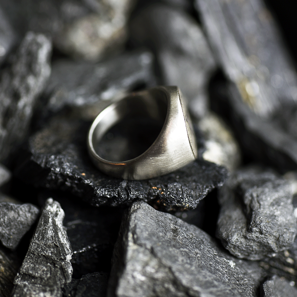 The Ghost Baphomet Ring - Satanme