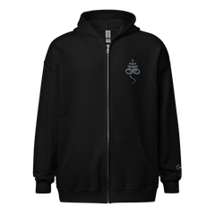 The Infernal Crown Zip Hoodie - Satanme