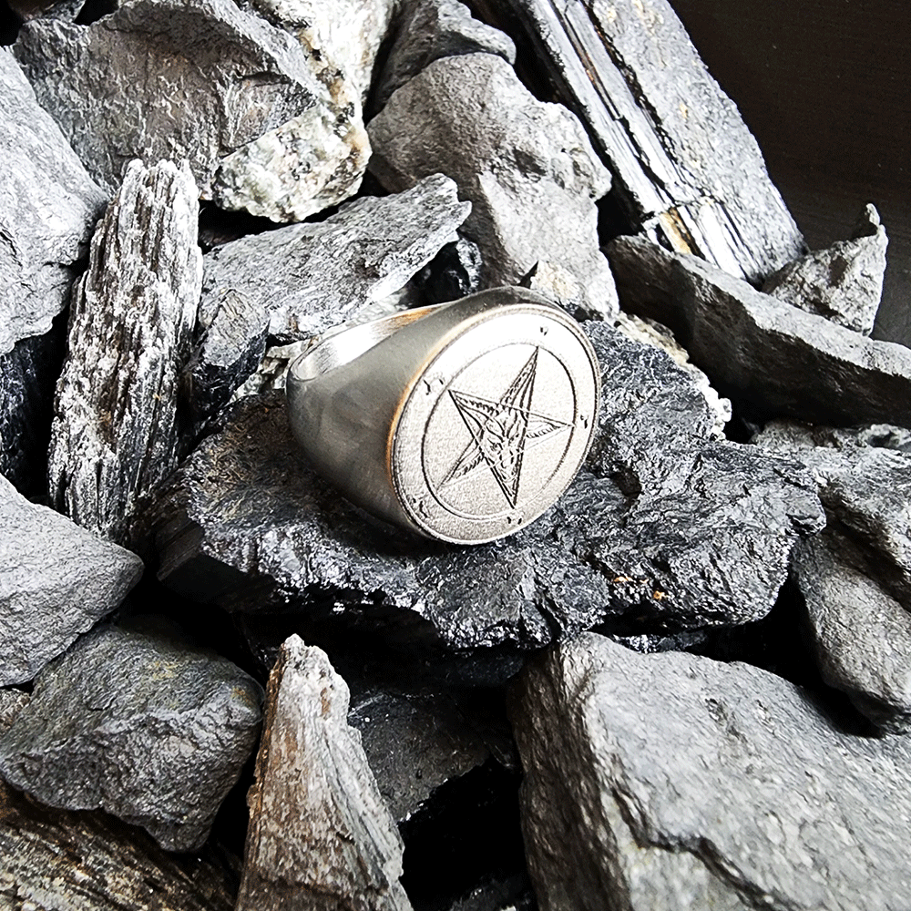 The Original Baphomet Ring - Satanme