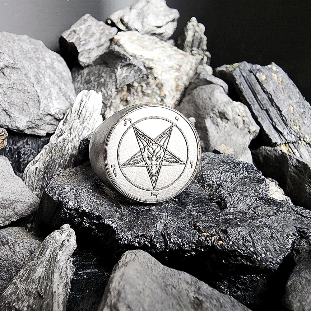 The Original Baphomet Ring - Satanme