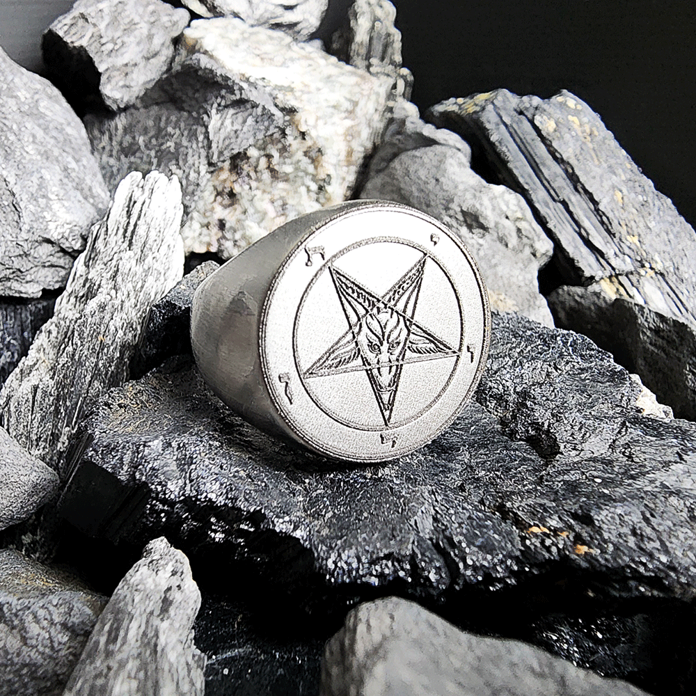 The Original Baphomet Ring - Satanme