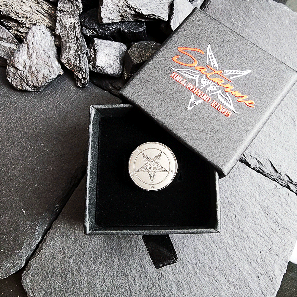 The Original Baphomet Ring - Satanme