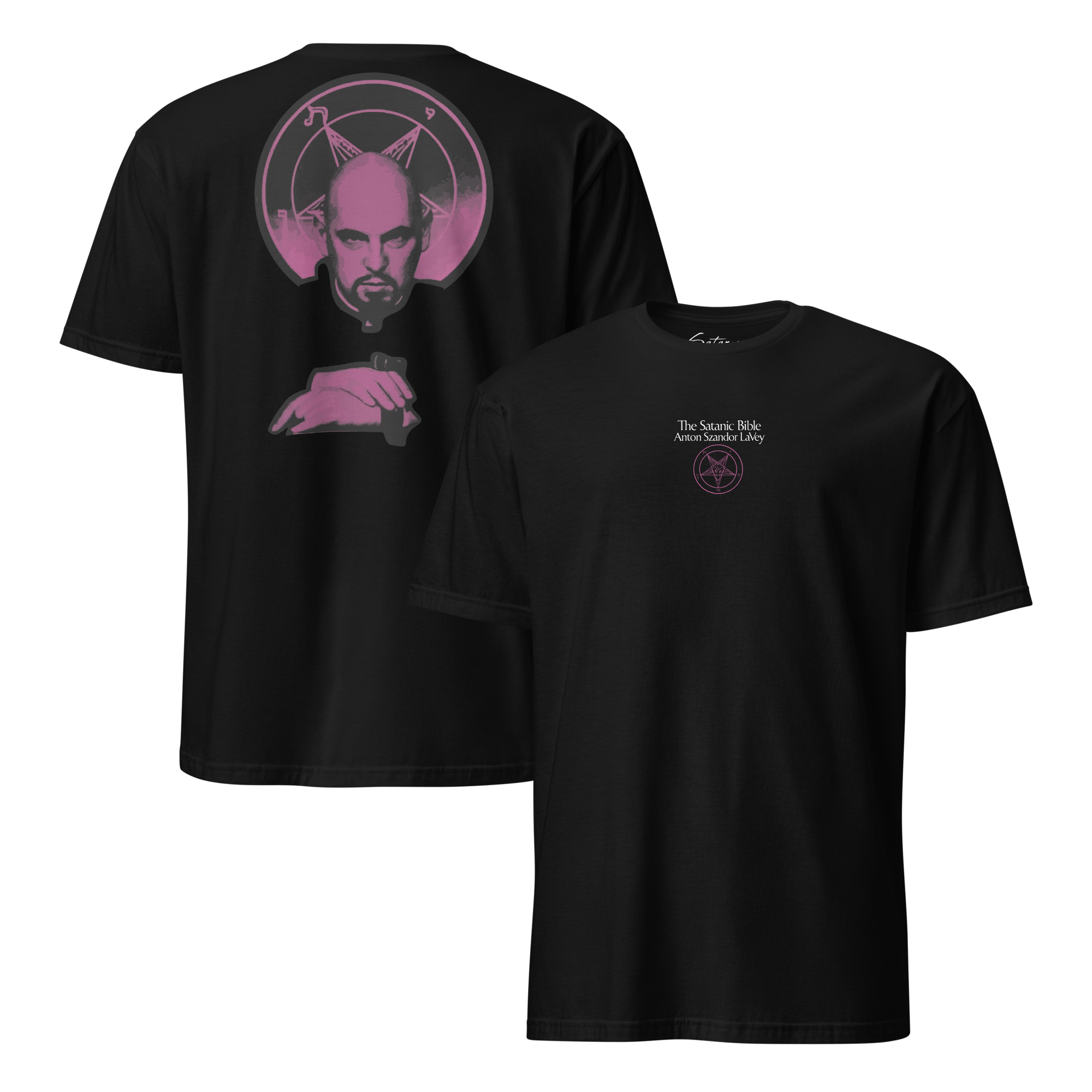 The Satanic Bible Cover Shirt - Satanme