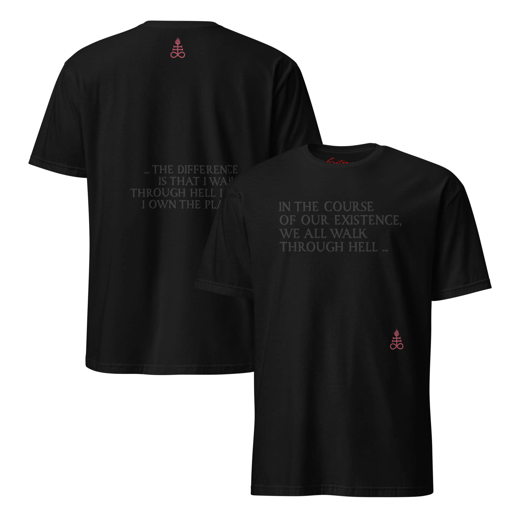 Walk Through Hell Shirt - Satanme