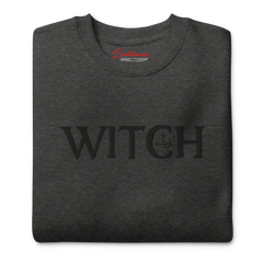 WITCH Embroidered Sweatshirt - Satanme