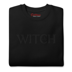 WITCH Embroidered Sweatshirt - Satanme