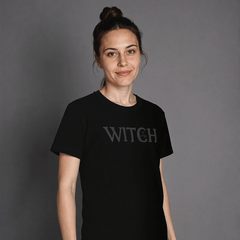 WITCH Women’s Fitted Shirt - Satanme