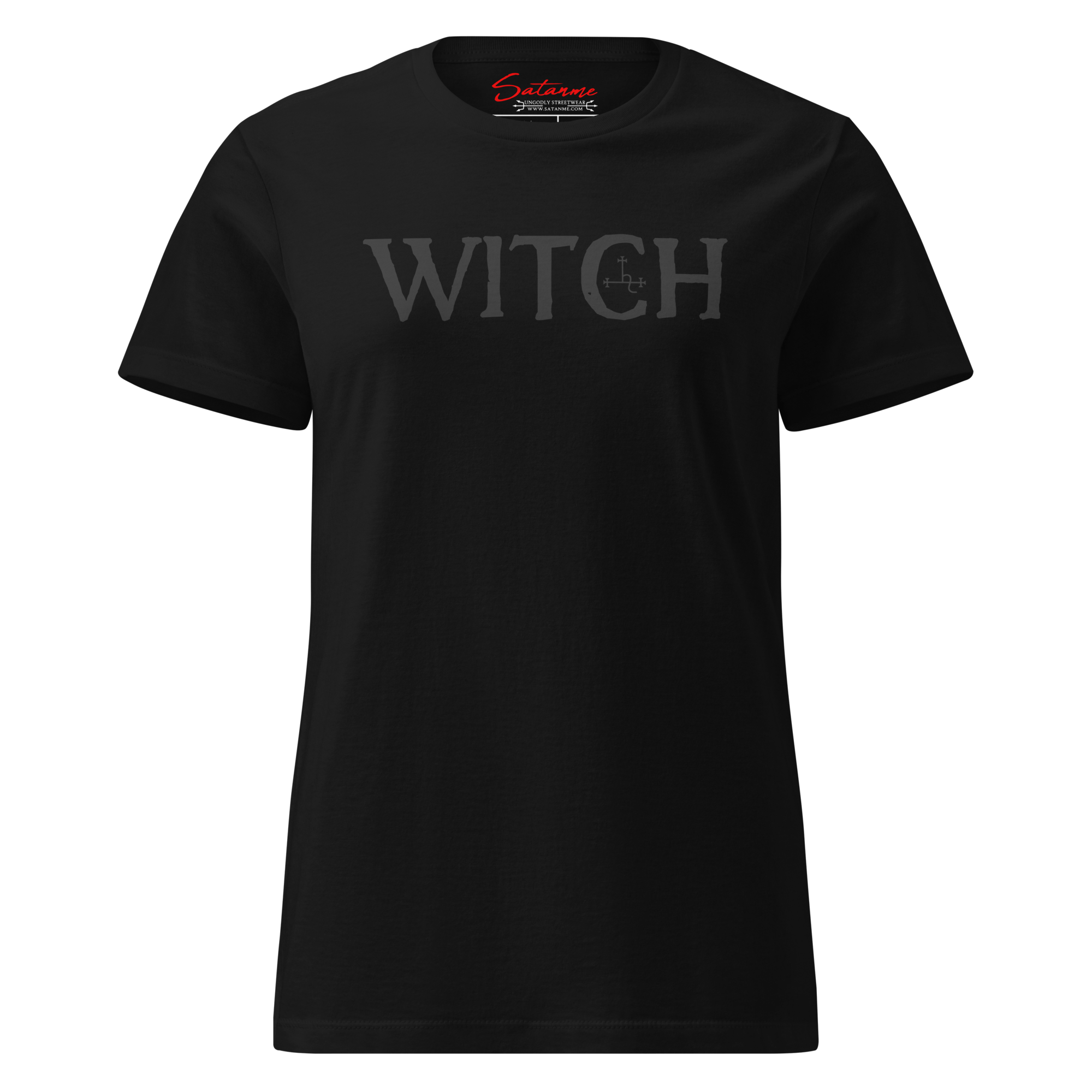 WITCH Women’s Fitted Shirt - Satanme