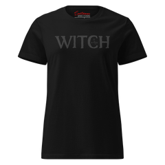 WITCH Women’s Fitted Shirt - Satanme
