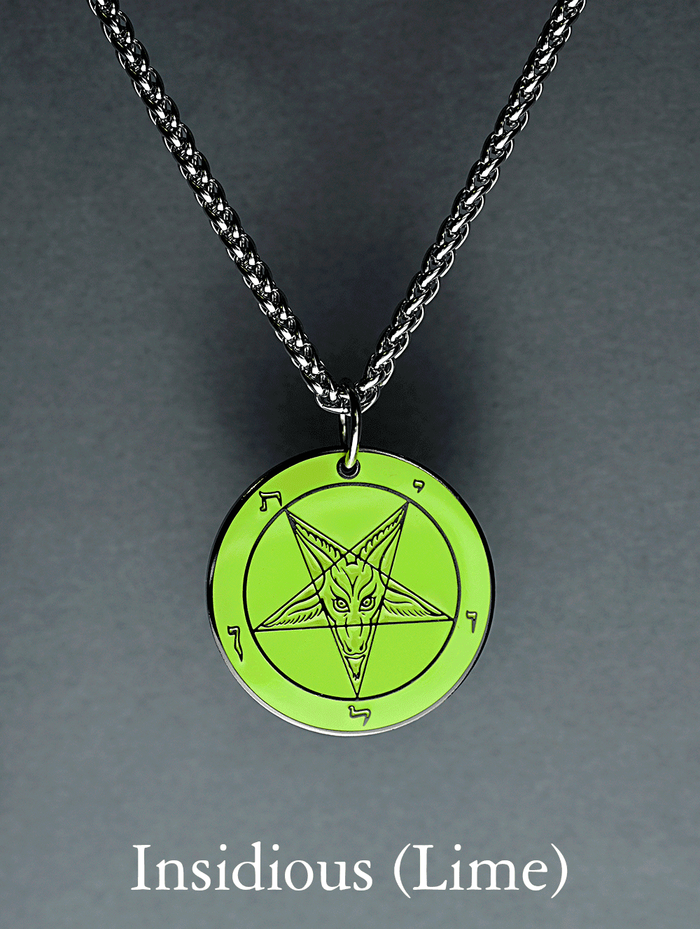 Baphomet Medallion - Hell Forged Steel - Satanme