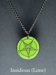 Baphomet Medallion - Hell Forged Steel - Satanme
