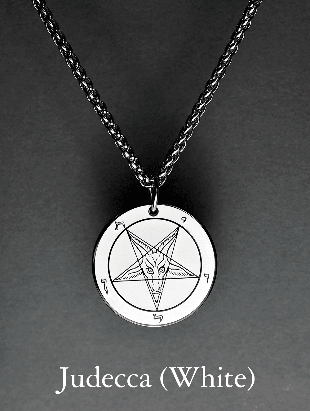 Baphomet Medallion - Hell Forged Steel - Satanme