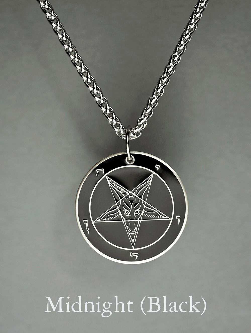 Baphomet Medallion - Hell Forged Steel - Satanme
