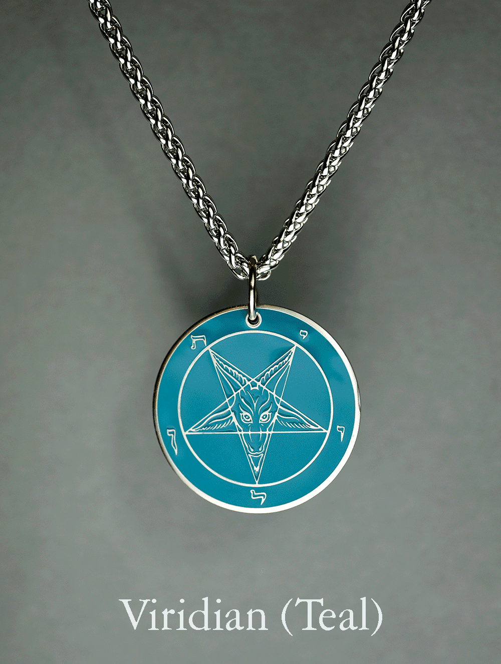 Baphomet Medallion - Hell Forged Steel - Satanme