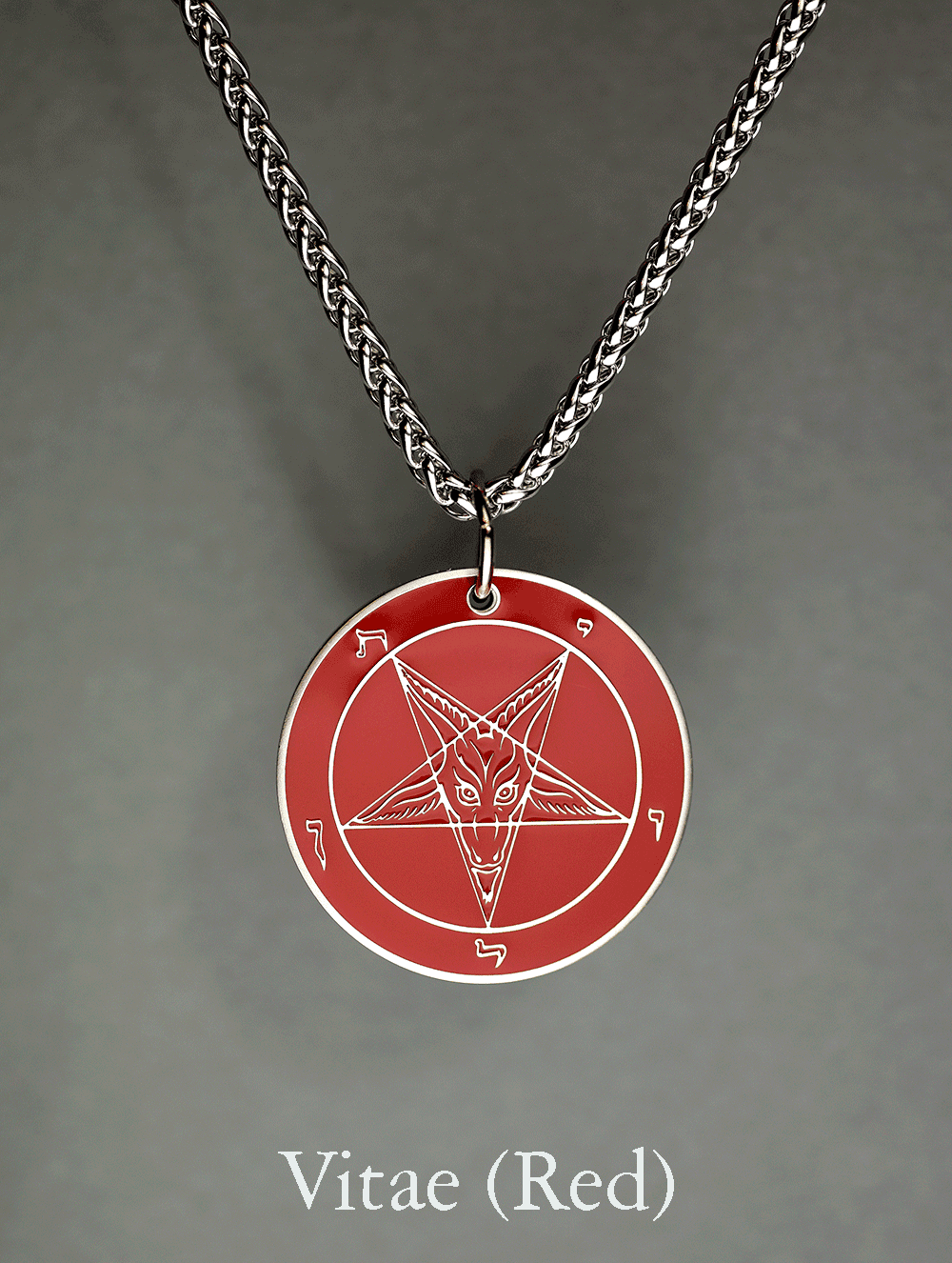Baphomet Medallion - Hell Forged Steel - Satanme