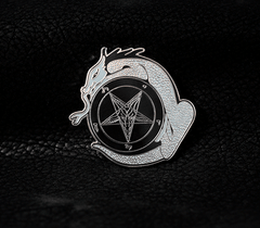 Church of Satan Letterhead Pin - Satanme