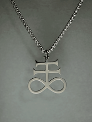 Brimstone - Hell Forged Steel Medallion - Satanme