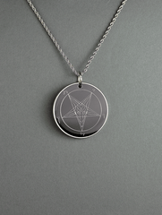 The Devil's Mirror - Double-Sided Baphomet Medallion