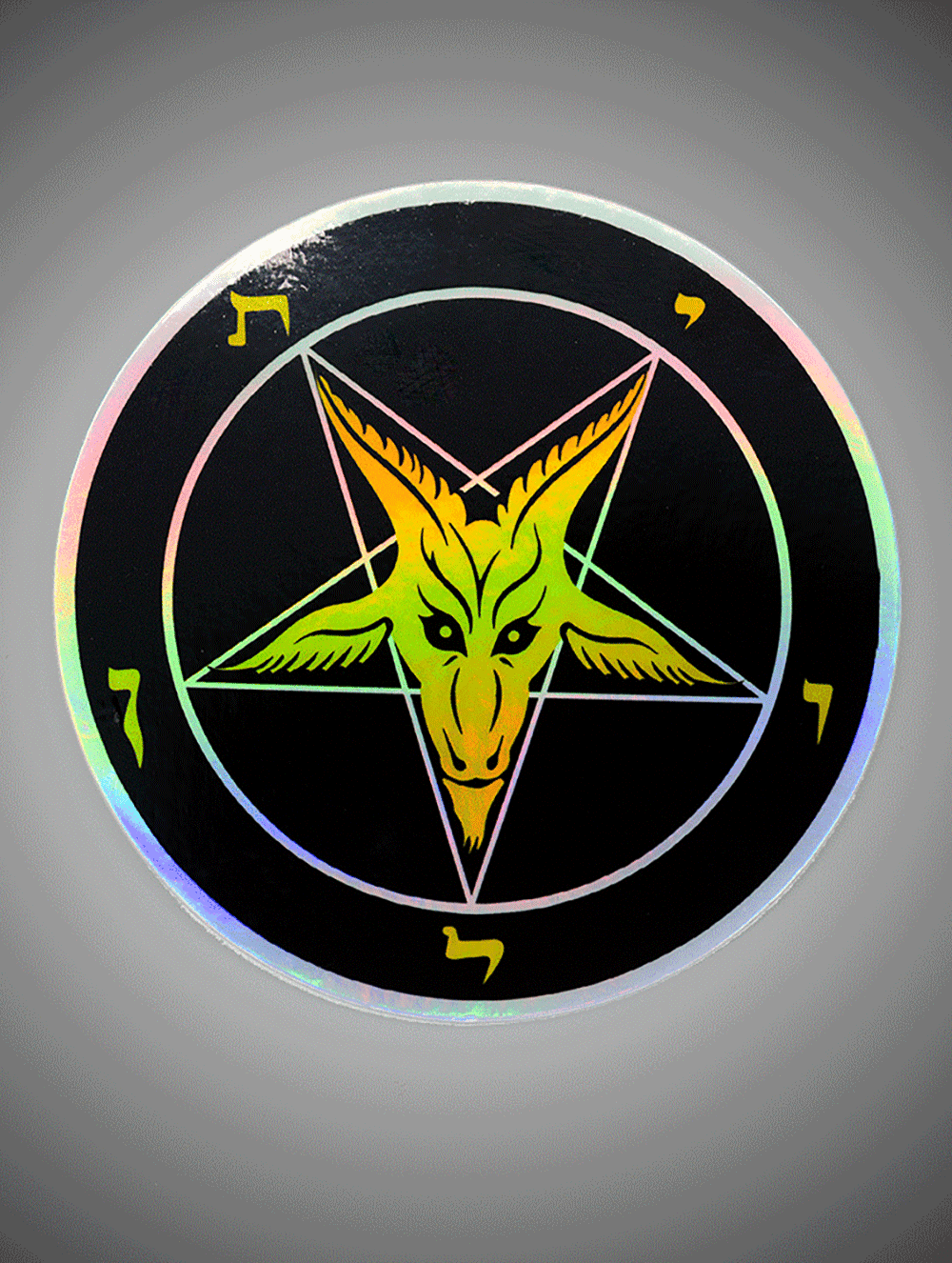 Evening Light Holographic Sticker - Satanme