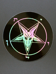 Evening Storm Holographic Sticker - Satanme