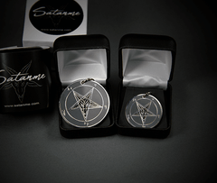 Gloomy - Baphomet Cloisonné Medallion - Satanme