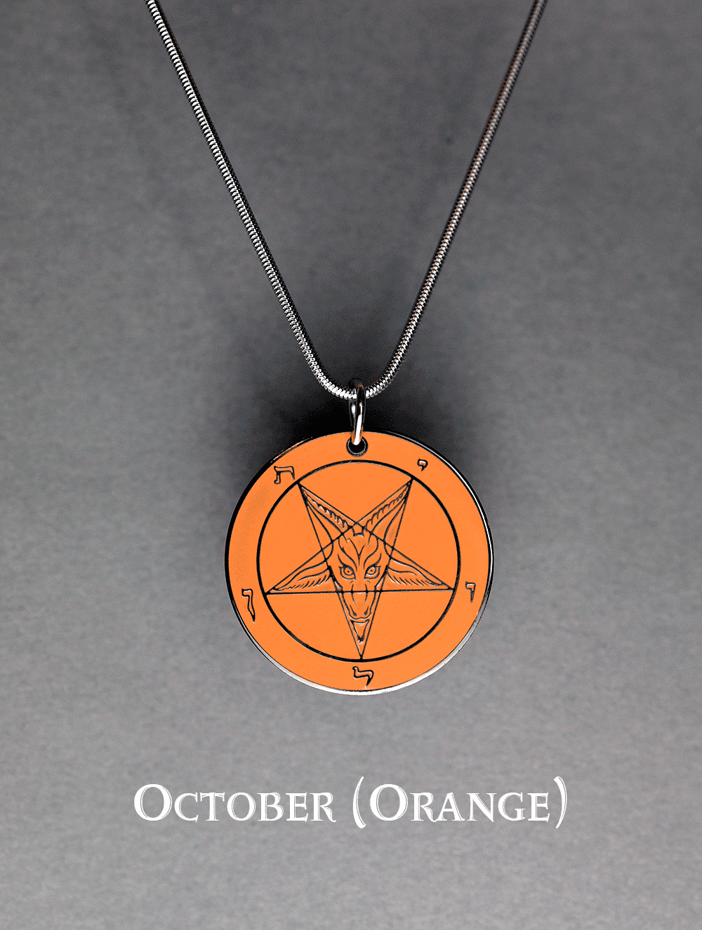 Baphomet Medallion - Hell Forged Steel - Satanme