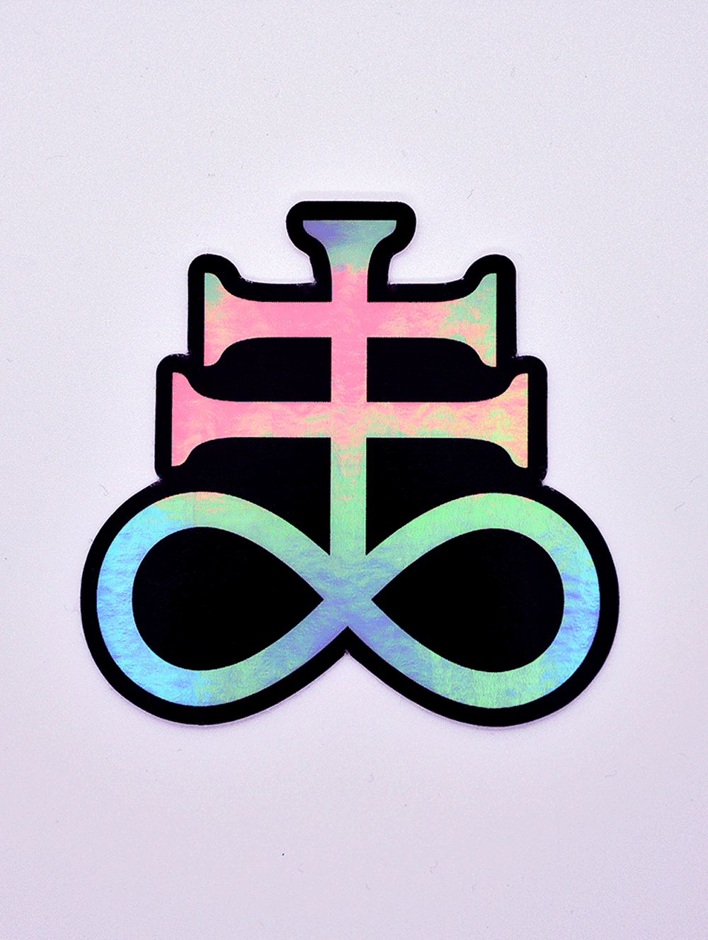 Brimstone Holographic Sticker - Satanme
