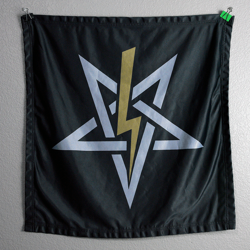 LaVey Sigil Banner - Satanme
