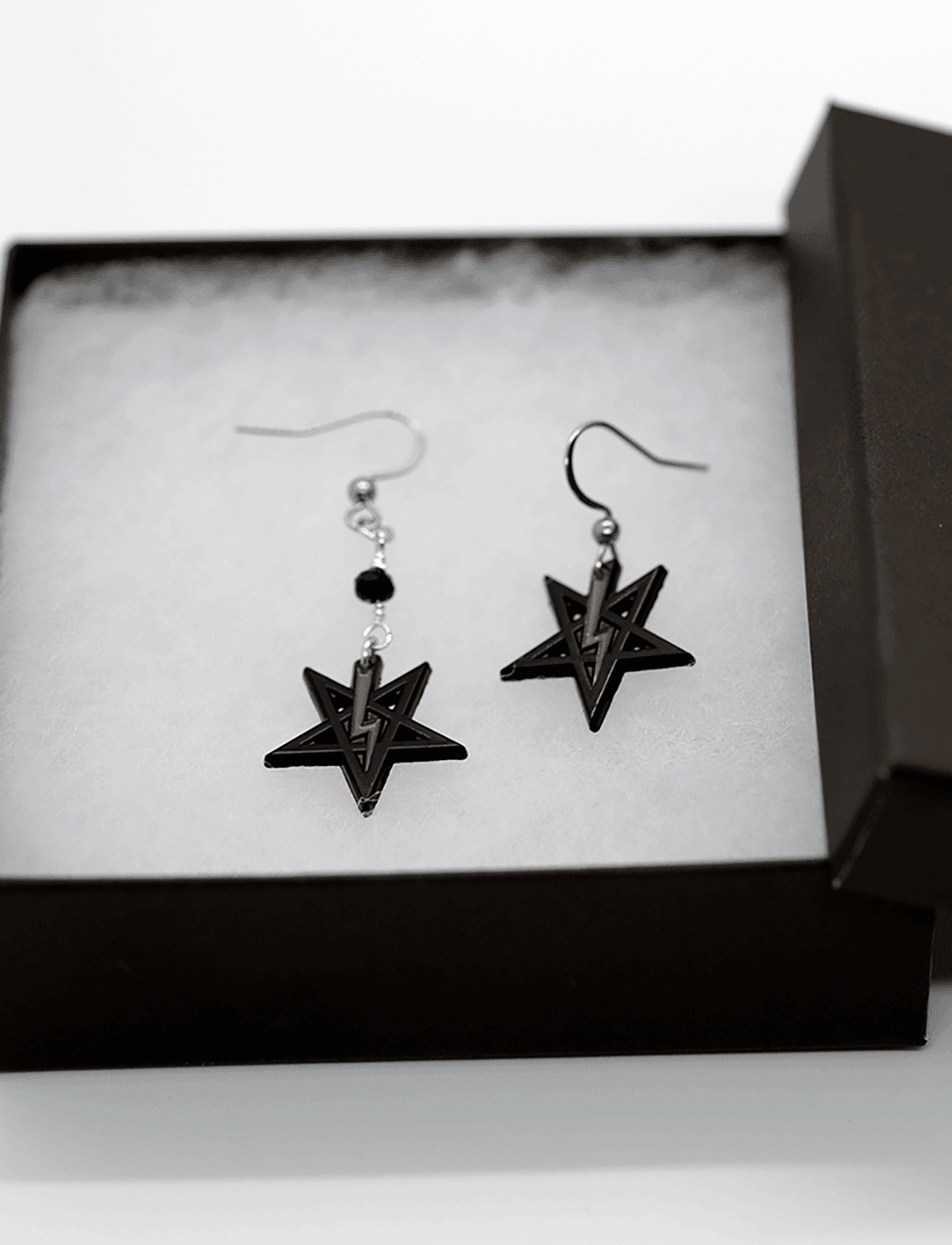 LaVey Sigil Earrings - Satanme